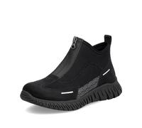 Slip-On Sneaker RIEKER Gr. 41, schwarz Damen Schuhe (25821337-41) schwarz