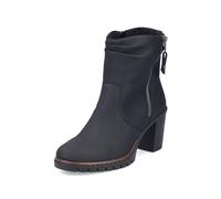 Rieker Damen Ankle Boots Y2595, Frauen Stiefeletten,uebergangsschuhe,uebergangsstiefel,gefüttert,Winterstiefeletten,schwarz (00),39 EU / 6 UK