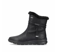 Rieker Stiefelette Lederimitat Schwarz