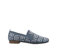 Rieker Damen Ballerinas Blau, Damen, Größe: 42, Material: Textil