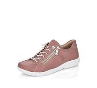 Rieker Damen Bequemschuhe L7460, Frauen Schnürschuhe,lose Einlage,Low-tie,Komfortschuhe,Halbschuhe,schnürschuhe,Shoes,rosa (31),38 EU / 5 UK