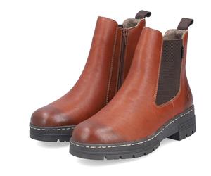 Rieker - Damen Chelsea Boot brandygefüttert Brandy - Gr. - EU 39