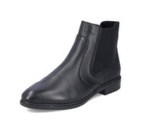 Chelseaboots RIEKER Gr. 37, schwarz Damen Schuhe Reißverschlussstiefeletten in klassischem Look (92766102-37)