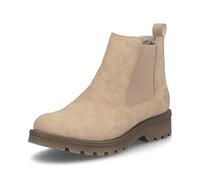 Rieker Damen Chelsea Boots 73250, Frauen Stiefeletten,Kurzstiefel,uebergangsschuhe,uebergangsstiefel,Stiefel,Bootee,Booties,beige (61),39 EU / 6 UK