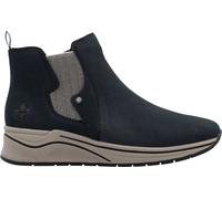 Rieker N9561-14 Schlupfstiefel Synthetik Damen in blau - Gr. 37