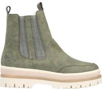 Rieker Damen Chelsea Boots Grün, Damen, Größe: 43, Material: Kunstleder/Textil