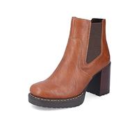 Rieker Damen Chelsea Boots Y4151, Frauen Stiefeletten,uebergangsschuhe,uebergangsstiefel,Schlupfstiefel,Winterstiefeletten,braun (22),40 EU / 6.5 UK