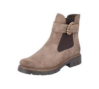 Rieker Damen Chelsea-Stiefel Z3564-25 Braun Gr. 39 EU