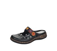 Rieker Damen Clogs 46381-00 schwarz Gr. 38