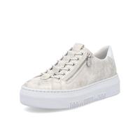 Rieker Damen Sneaker-Slipper Beige-Gold Multicolor Größe 37