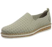 Rieker Damen Frühjahr/Sommer N0385 Sneaker, Beige (Cameo/Ice 62)