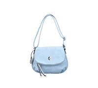 Umhängetasche RIEKER "Kuka/ Karobuk" Gr. B/H/T: 31 cm x 32 cm x 6 cm, blau Damen Taschen Handtaschen im zeitlosen Design (25866711-0)