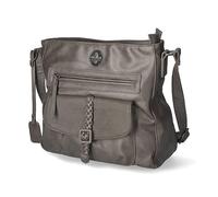 Rieker Women's H1340 Umhängetasche, grau, S