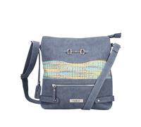 Rieker Damen H1517 Umhängetasche, Blau