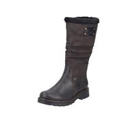 Rieker Winterstiefel Tex Normalschaft Damen Dunkelbraun-Schwarz Gr. 40
