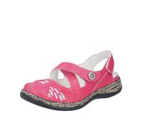 Rieker Damen 46377 Halbschuhe, Pink, 39 EU