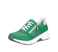 Rieker Damen 48135 Schnürhalbschuhe, Grün, 42 EU