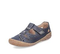 Rieker Damen Halbschuhe 54555-14 blau Gr. 39