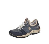 Rieker Damen Halbschuhe L0538-14 blau Gr. 39