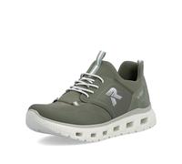Rieker Damen Halbschuhe M6078-54 Grün Gr. 39