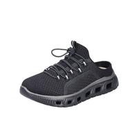 Clog RIEKER Gr. 37, schwarz Damen Schuhe Pantoletten mit MemoSoft-Ausstattung (96808952-37)