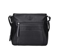 Rieker Schultertasche, Damen-Handtasche, mit praktischen Fächern (60278017-0) schwarz