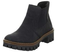 Rieker Damen Herbst/Winter Chelsea Boots, Schwarz (schwarz/schwarz / 01 01), 41 EU