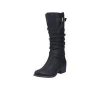 Rieker Damen Hochschaftstiefel 73191-00 schwarz Gr. 39