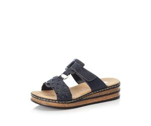 Rieker Damen Keilsandalen 629K9, Frauen Sandalen
