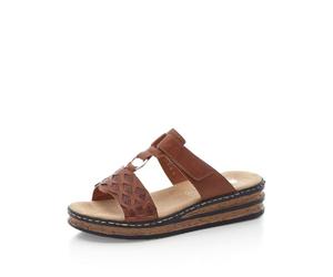 Rieker Damen Keilsandalen 629K9, Frauen Sandalen