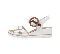 Rieker Damen 67476-83 Sandalen, weiß, 38 EU