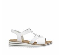Damen Rieker Klassische Sandalen weiss 39