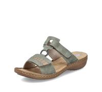 Rieker Damen Klassische Sandalen 60881 Grün Größe 37 / 4 UK