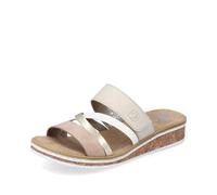 Rieker Damen Klassische Sandalen V3652, Frauen Sandalen,Sommerschuhe,Freizeitschuhe,offene Schuhe,Strandschuhe,Multi (94),40 EU / 6.5 UK
