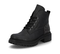 Rieker Damenstiefel HWK Lederimitat schwarz/grau Größe 42