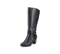 Rieker Damen Winterstiefel 96059, Frauen Stiefel,gefüttert,Women's,Woman,Lady,Ladies,Boots,Winterstiefel,Winterschuhe,schwarz (00),40 EU / 6.5 UK