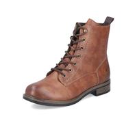 Rieker Damen Schnürstiefel Braun, Marken, Größe: 42, Material: Kunstleder/Textil