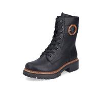 Rieker Damen Klassische Stiefeletten 72613, Frauen Stiefeletten,Booties,halbstiefel,Kurzstiefel,uebergangsschuhe,schwarz (00),38 EU / 5 UK