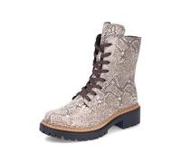 Rieker Damenschuhe Schnürstiefel beige-schwarz beige-schwarz - Gr. - 36