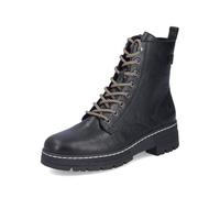 Rieker Damenschuhe Schnürstiefel schwarz schwarz - Gr. - 39
