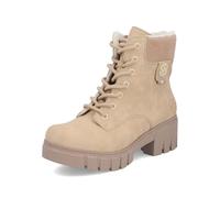 Rieker Damen Klassische Stiefeletten 74532, Frauen Stiefeletten, lose Einlage,Stiefel,Bootee,Booties,halbstiefel,Kurzstiefel,beige (60),40 EU / 6.5 UK