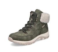 Rieker Damen Klassische Stiefeletten M9610, Frauen Stiefeletten, lose Einlage, wasserabweisend, riekerTEX,Boots,Stiefel,grün (54),37 EU / 4 UK