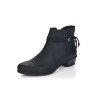 Rieker Damen Klassische Stiefeletten Y0782, Frauen Stiefeletten,Bootee,Booties,halbstiefel,Kurzstiefel,uebergangsschuhe,schwarz (01),38 EU / 5 UK