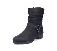 Rieker Damen Stiefeletten Y1760 – Gefüttert, warm – Schwarz 41 EU / 7.5 UK