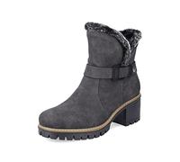 Rieker Damen Klassische Stiefeletten Y8674, Frauen Stiefeletten,Booties,halbstiefel,Kurzstiefel,uebergangsschuhe,grau (45),41 EU / 7.5 UK