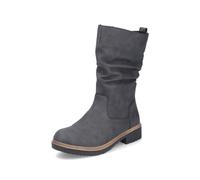 Rieker Damen Klassische Stiefeletten Z5061, Frauen Stiefeletten,uebergangsstiefel,Winterstiefeletten,Winterschuhe,warm,Boots,grau (45),38 EU / 5 UK