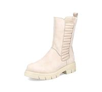 Rieker Damen Klassische Stiefeletten Z9181, Frauen Stiefeletten,uebergangsschuhe,uebergangsstiefel,reißverschluss,Boots,beige (62),42 EU / 8 UK