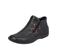 HWK Damen Stiefel schwarz/schwarz/wine/brandy - Gr. - 37