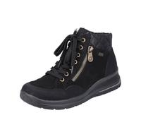 Rieker Damen Kurzstiefel L7701-00 Warmfutter Schwarz Größe 36