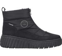Rieker Damen Kurzstiefel Schwarz, Damen, Größe: 41, Material: Textil